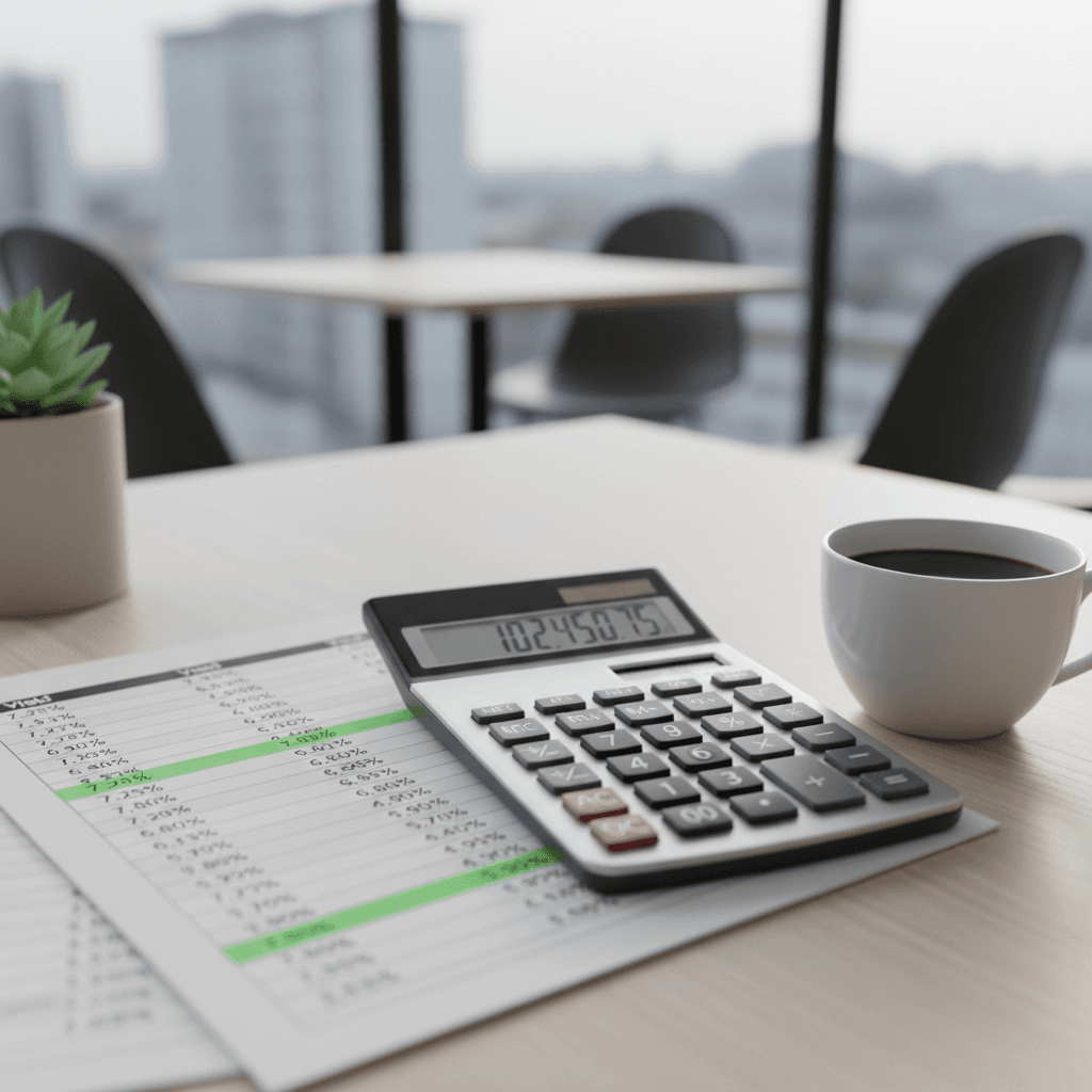 Investment analysis and yield report