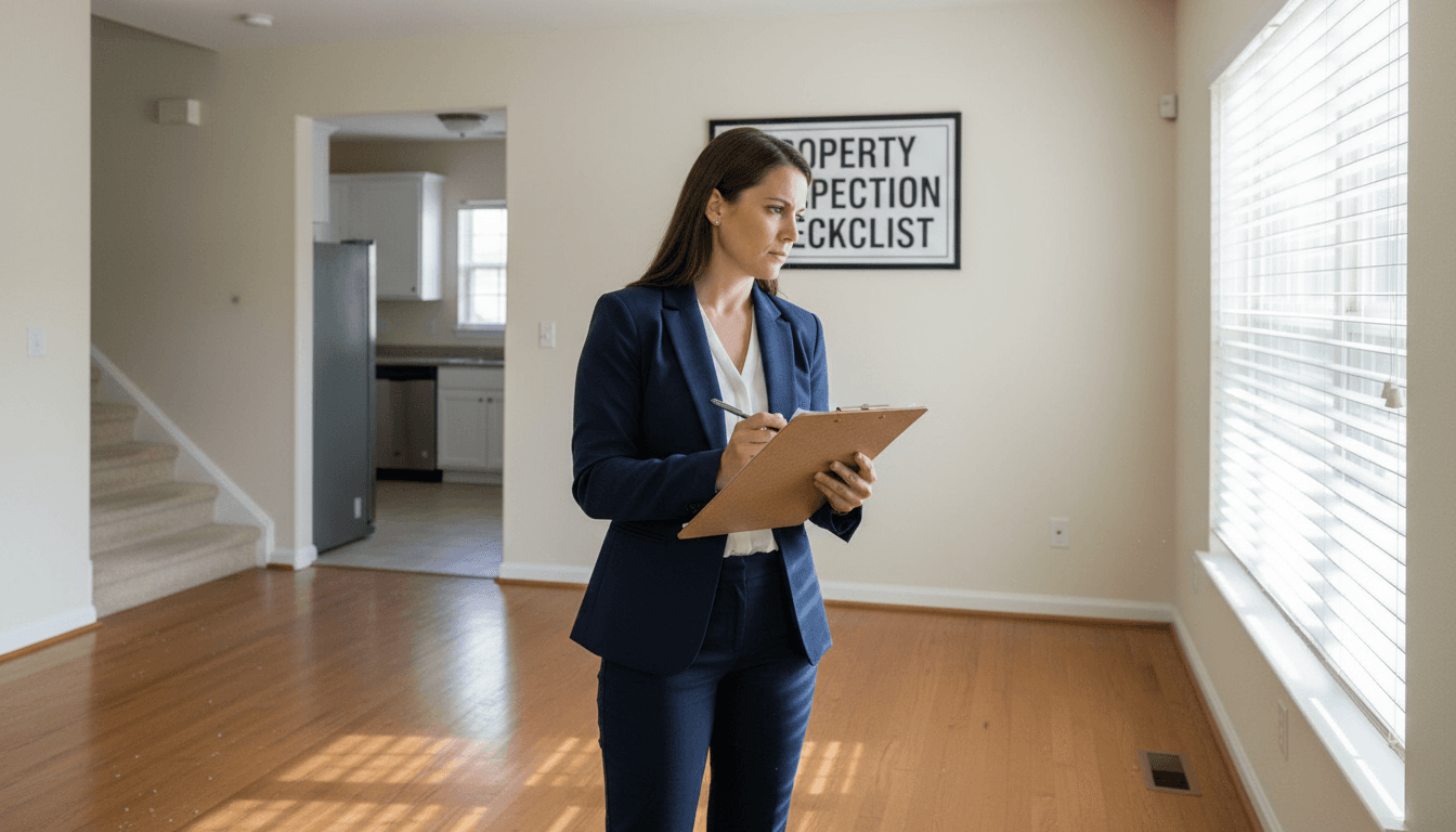 Property manager performing maintenance check at a Milwaukee rental property